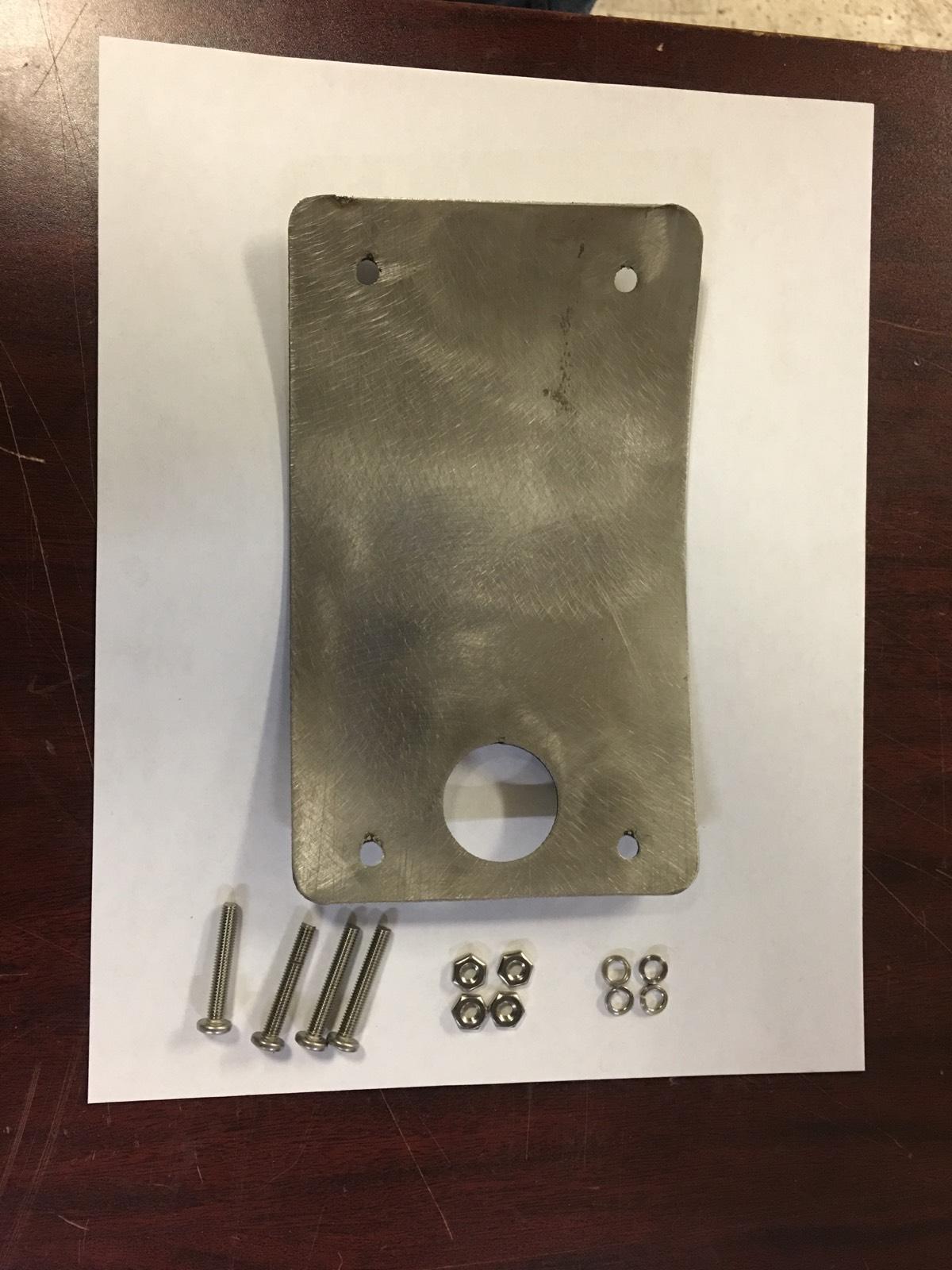 IN100SS  International Stainless Steel Mirror Mounting Bracket.