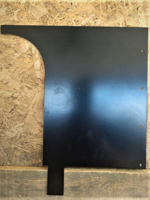 BB208R  Right Blue Bird Bumper End Cap